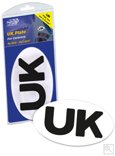 Caravan GB Plate