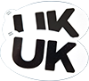 UK Sticker Twin Pack